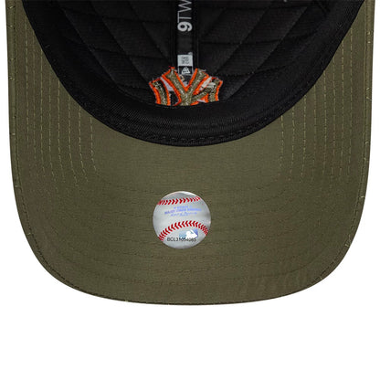 Pictured is this MLB Padded Outline New York Yankees 9TWENTY cap in green. 5