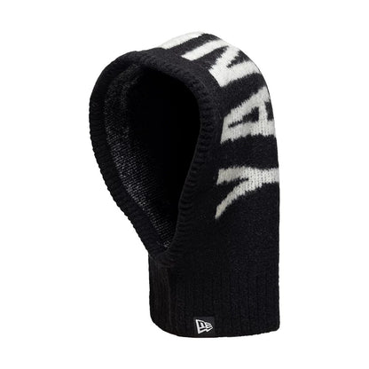 Pictured is this MLB Script New York Yankees Balaclava hat in black. 1