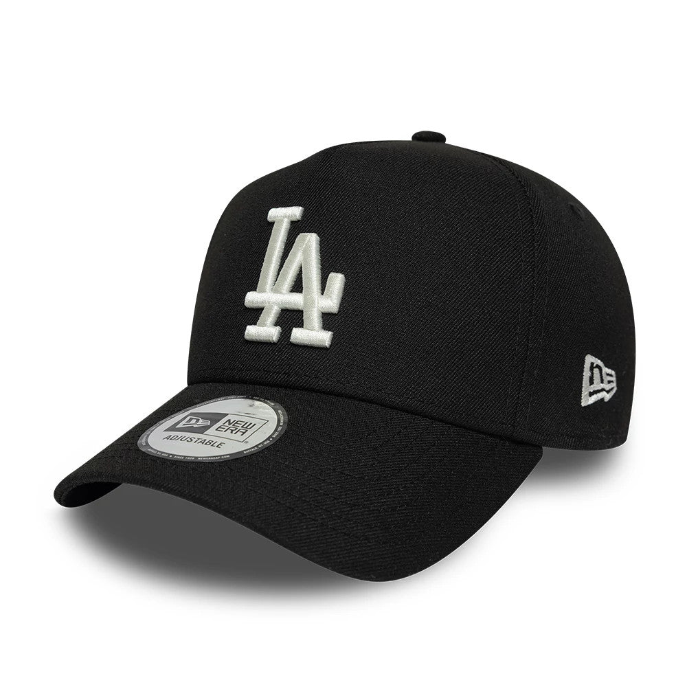 Pictured is this MLB Mythical LA Dodgers 9FORTY E-Frame cap in black. 4