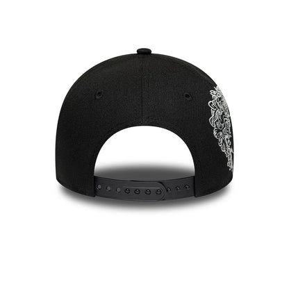 Pictured is this MLB Mythical LA Dodgers 9FORTY E-Frame cap in black. 5
