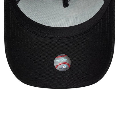 Pictured is this MLB Mythical LA Dodgers 9FORTY E-Frame cap in black. 6