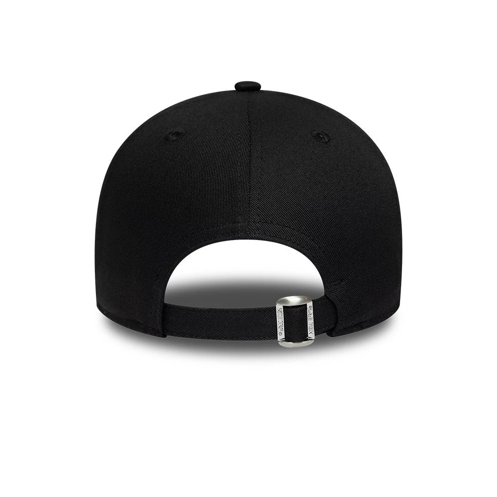 Pictured is this New Era Gem Patch Distress 9FORTY cap in black. 4