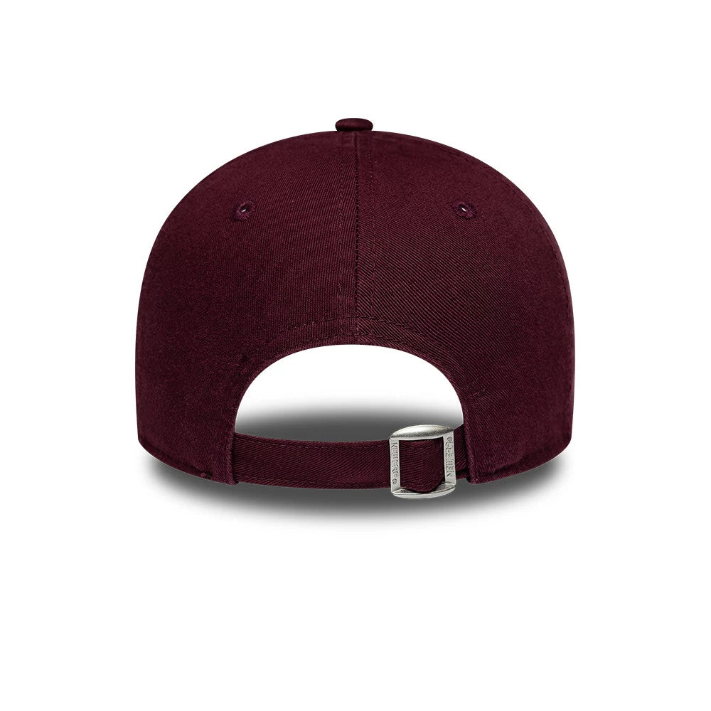 Pictured is this Womens New Era Slogan 9TWENTY cap in dark purple. 4