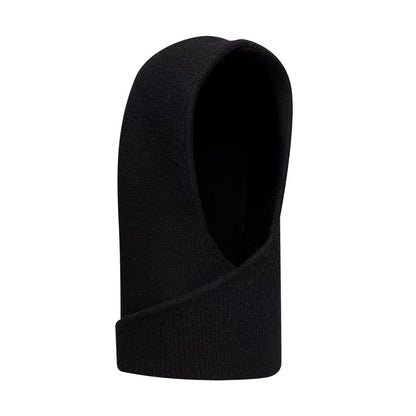 Pictured is this Womens MLB Knitted New York Yankees Balaclava hat in black. 3