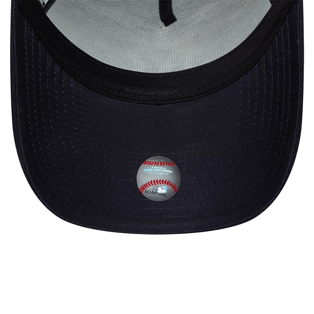 Pictured is this MLB Mythical New York Yankees 9FORTY E-Frame cap in navy. 6