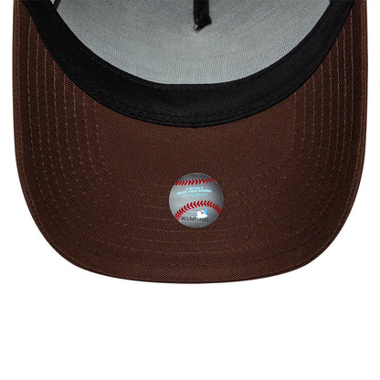 Pictured is this MLB Team Outline LA Dodgers 9FORTY E-Frame cap in brown. 5