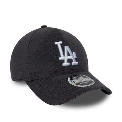 Pictured is this MLB Fleece LA Dodgers 9FORTY M-Crown cap in charcoal. 3