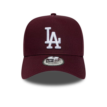 Pictured is this MLB League Essential LA Dodgers 9FORTY E-Frame cap in dark purple. 2