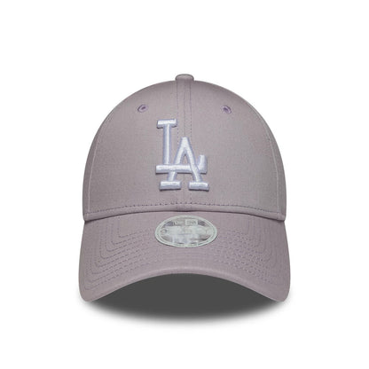 Pictured is this Womens MLB League Essential LA Dodgers 9FORTY cap in pastel purple. 2