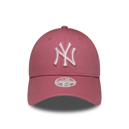 Pictured is this Womens MLB League Essential New York Yankees 9FORTY cap in pink. 2