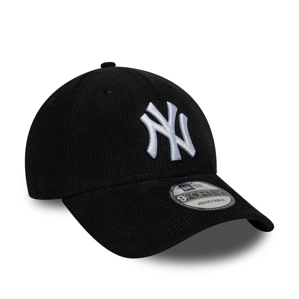 Pictured is this MLB Cord New York Yankees 9FORTY cap in black. 3