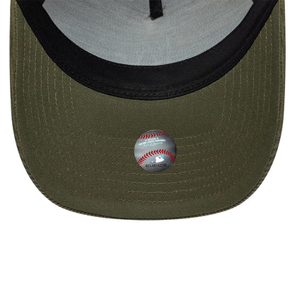 Pictured is this MLB Cord LA Dodgers 9FORTY E-Frame cap in green. 5