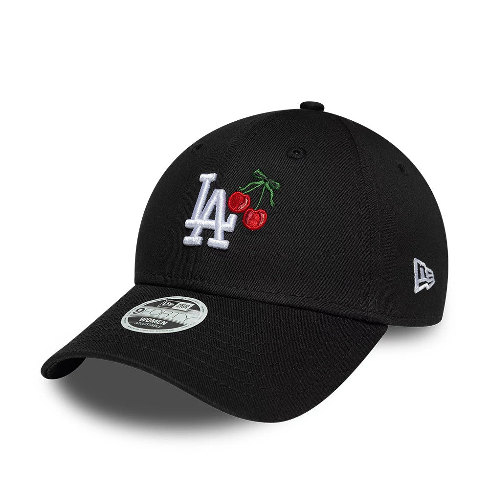 Womens MLB Fruit Icon LA Dodgers Black 9FORTY Cap | NEC EN-GB