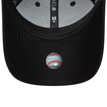 Pictured is this Womens MLB Infill New York Yankees 9FORTY cap in black. 5