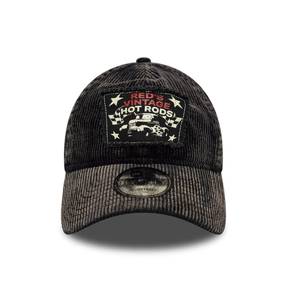 Pictured is this New Era Patch Acid Cord 9TWENTY cap in black. 2