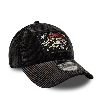 Pictured is this New Era Patch Acid Cord 9TWENTY cap in black. 3
