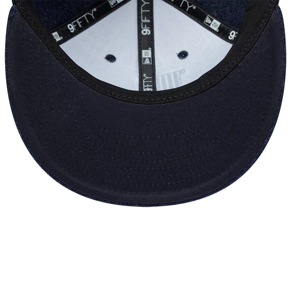 Pictured is this Lacoste X New Era Retro Crown 9FIFTY cap in navy. 7