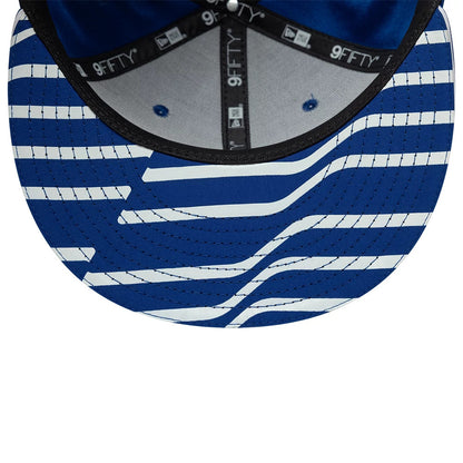 Pictured is this Limited Sail GP 9FIFTY Snapback cap in blue. 2