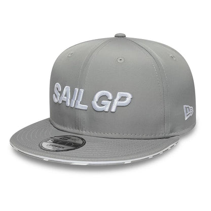 Pictured is this Limited Sail GP 9FIFTY Snapback cap in grey. 1