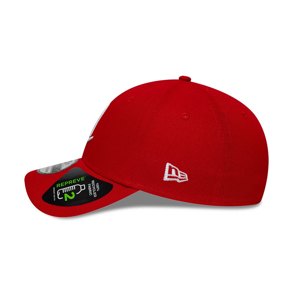 Pictured is this Catamaran Sail GP Repreve® 39THIRTY Stretch Fit cap in red. 6