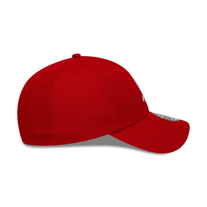 Pictured is this Catamaran Sail GP Repreve® 39THIRTY Stretch Fit cap in red. 7