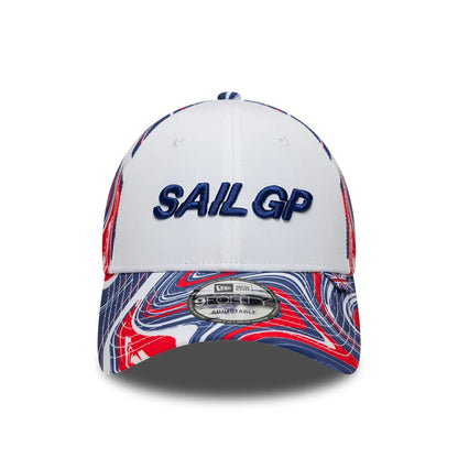 Pictured is this UK Air Event Sail GP 9FORTY cap in white. 2