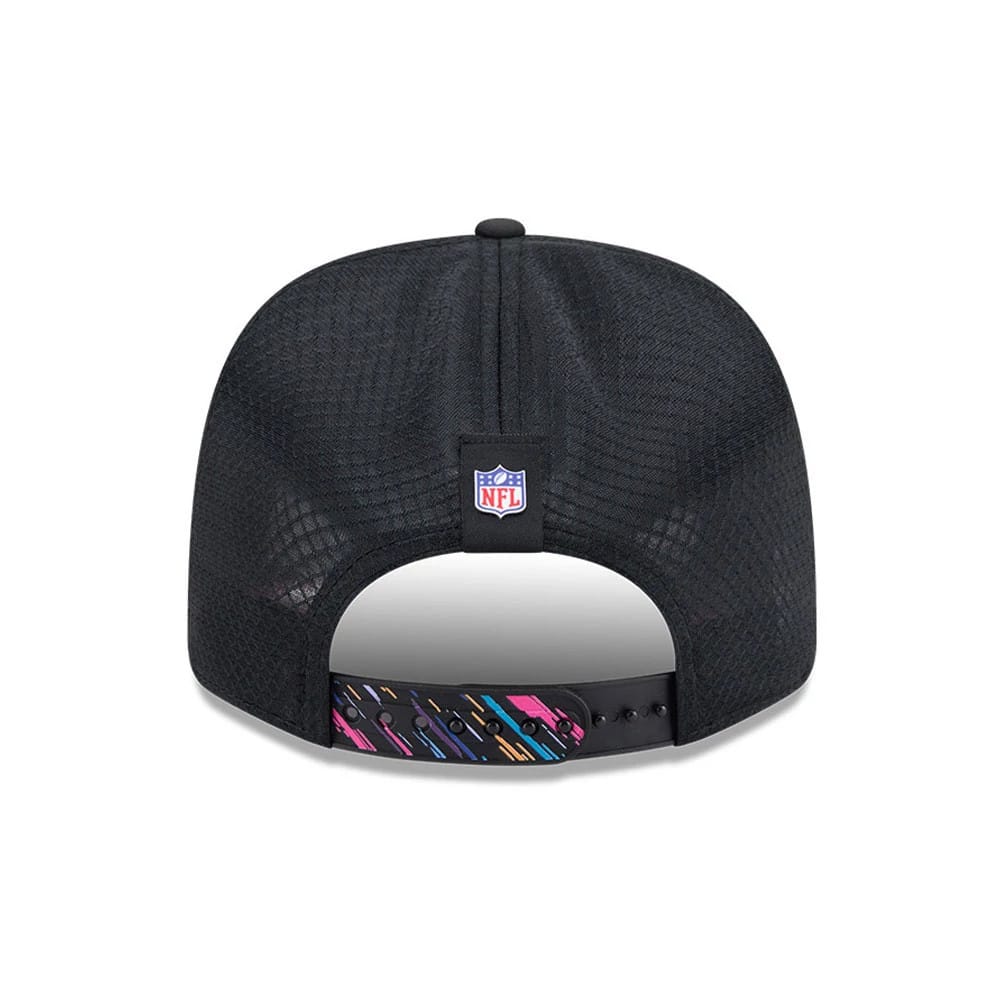 Pictured is this NFL City Connect 2026 Kansas City Chiefs 9SEVENTY Stretch Snap cap in black. 5