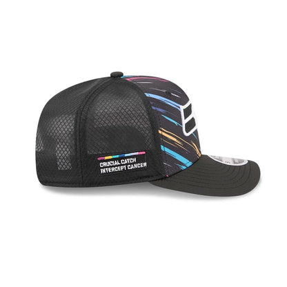 Pictured is this NFL City Connect 2026 Seattle Seahawks 9SEVENTY Stretch Snap cap in black. 5