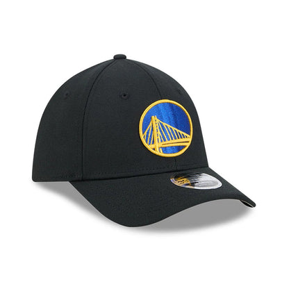 Pictured is this NBA Team Golden State Warriors 39THIRTY M-Crown Stretch Fit cap in black. 4