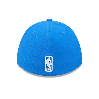 Pictured is this NBA Team Oklahoma City Thunder 39THIRTY M-Crown Stretch Fit cap in blue. 7