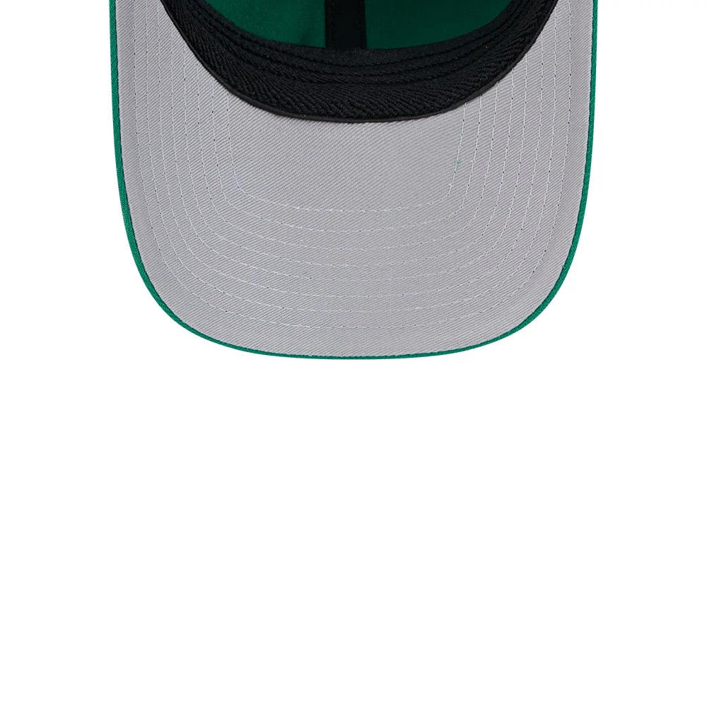 Pictured is this NBA Team Boston Celtics 39THIRTY M-Crown Stretch Fit cap in green. 2