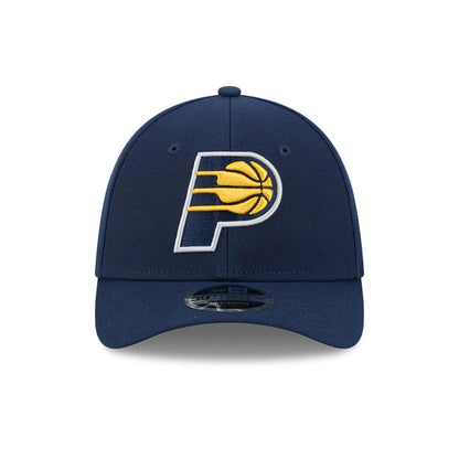 Pictured is this NBA Team Indiana Pacers 39THIRTY M-Crown Stretch Fit cap in dark blue. 3