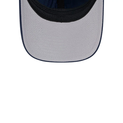 Pictured is this NBA Team Indiana Pacers 39THIRTY M-Crown Stretch Fit cap in dark blue. 2