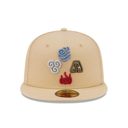 Pictured is this Elements Avatar 59FIFTY Fitted cap in light beige. 3
