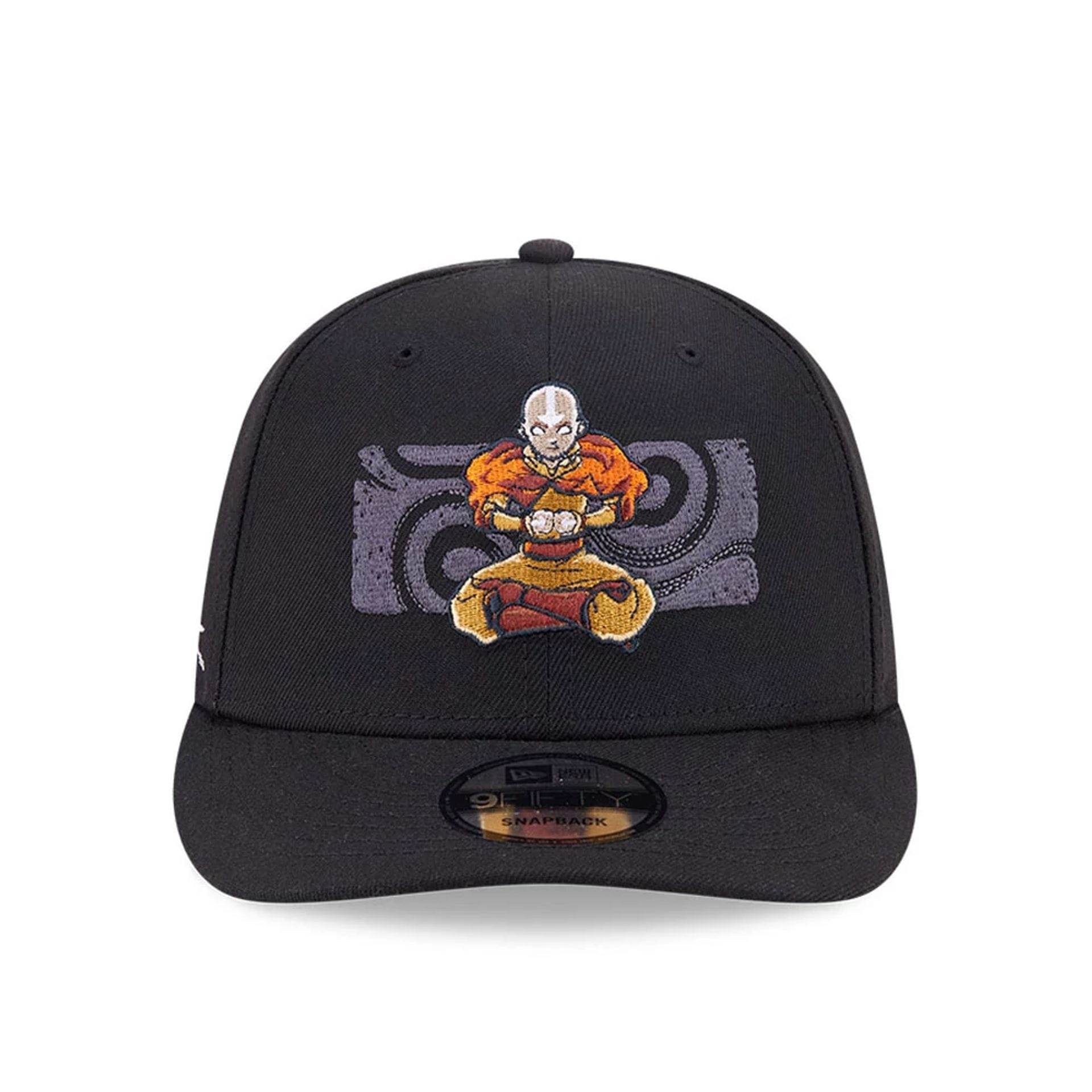 Pictured is this Aang Avatar 9FIFTY Snapback cap in black. 3