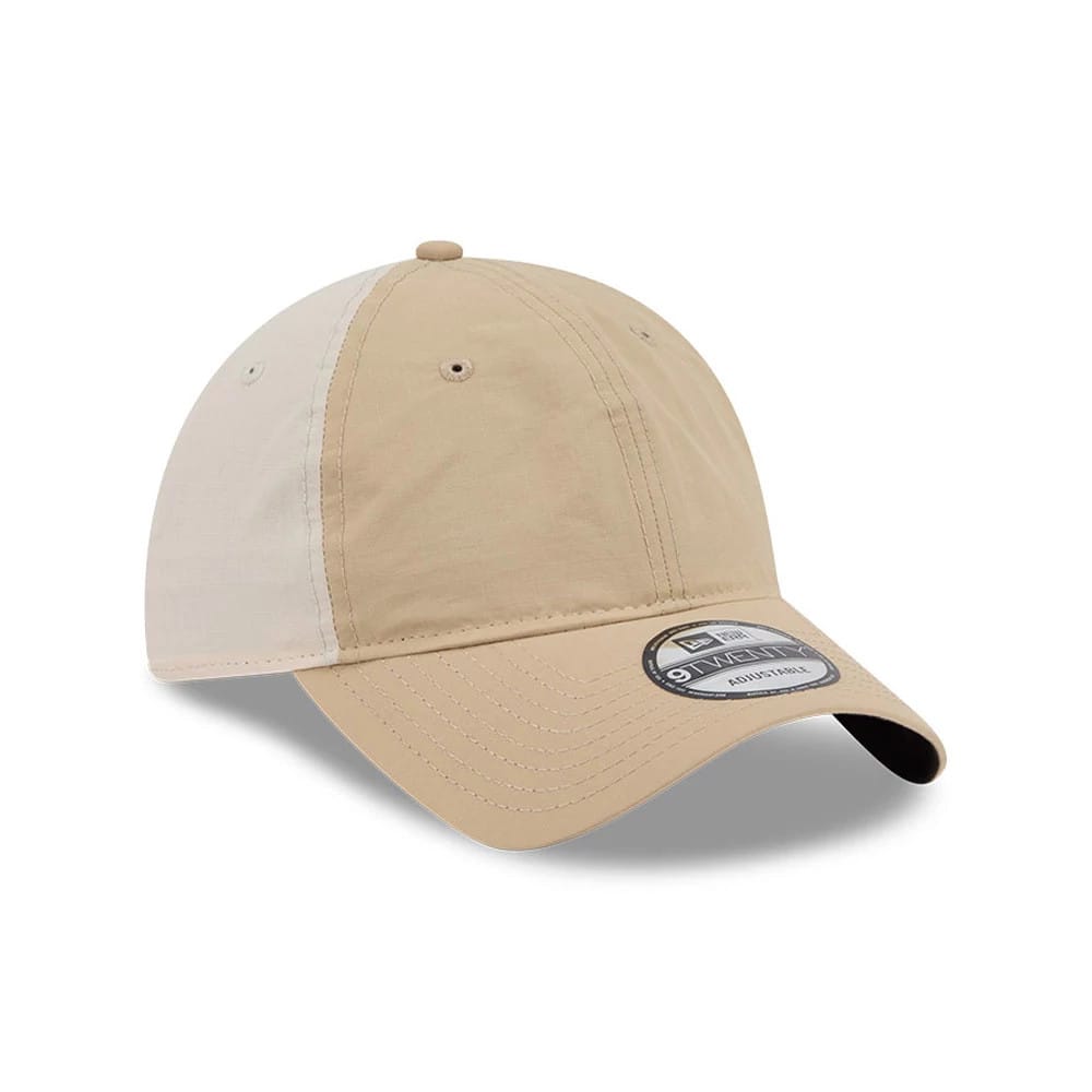 Pictured is this New Era Elevated Basics 9TWENTY cap in open brown. 5