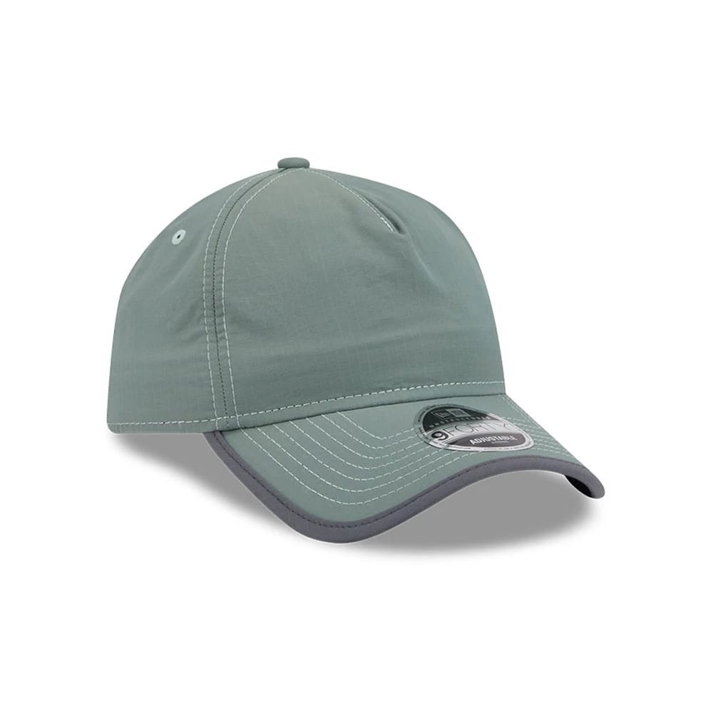 Pictured is this New Era Elevated Basics 9FORTY A-Frame Unstructured cap in open green. 4
