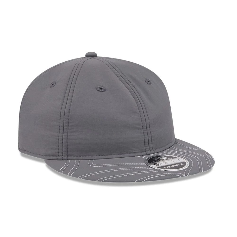 Pictured is this New Era Elevated Basics Retro Crown 9FIFTY cap in open grey. 4