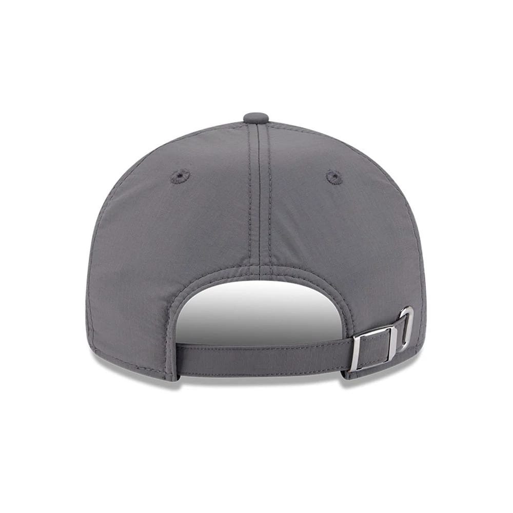 Pictured is this New Era Elevated Basics Retro Crown 9FIFTY cap in open grey. 7