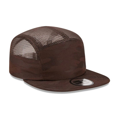 Pictured is this New Era Elevated Basics Camper cap in Woodland Camo. 4