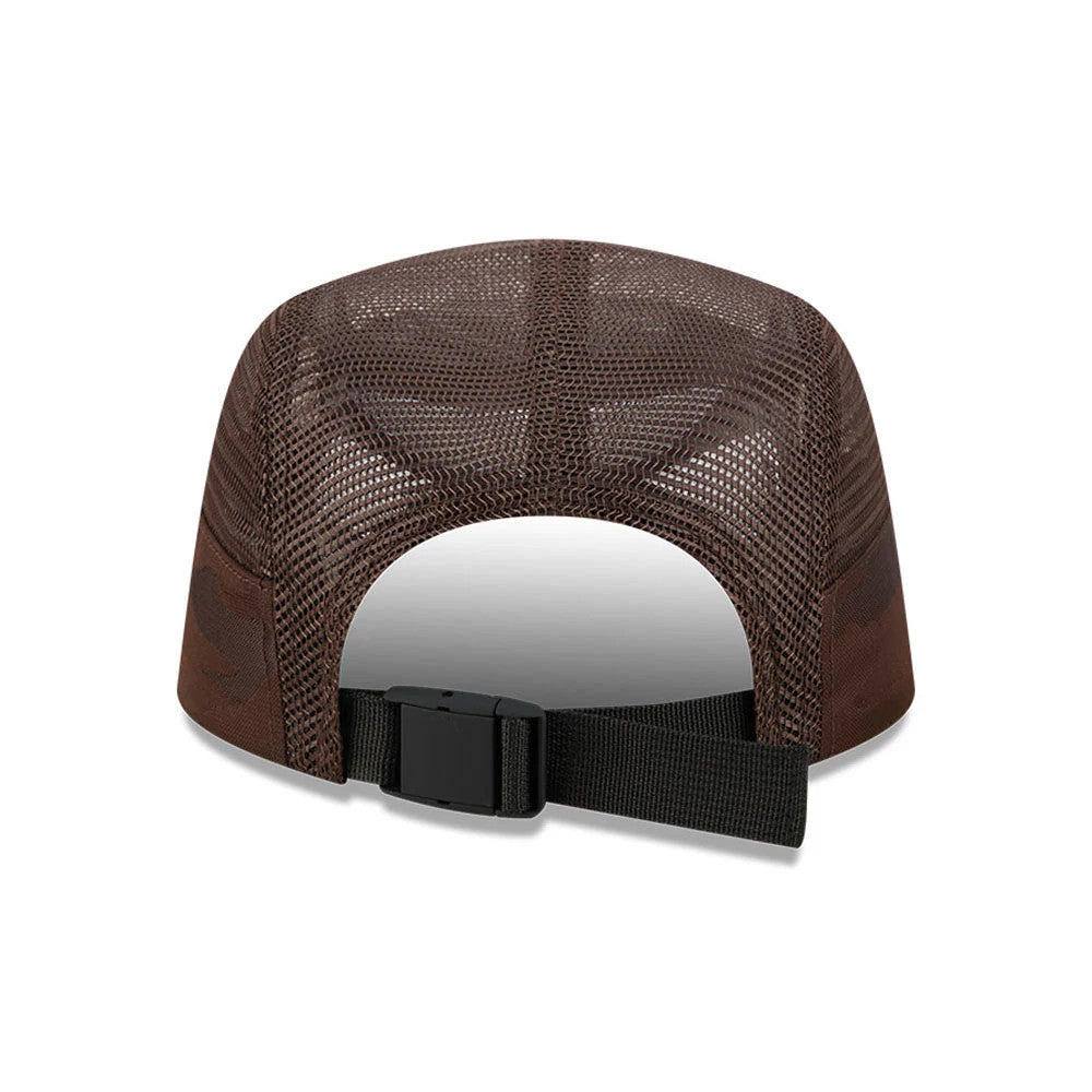 Pictured is this New Era Elevated Basics Camper cap in Woodland Camo. 5