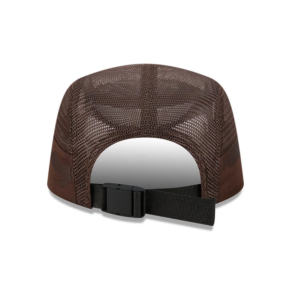 Pictured is this New Era Elevated Basics Camper cap in Woodland Camo. 5