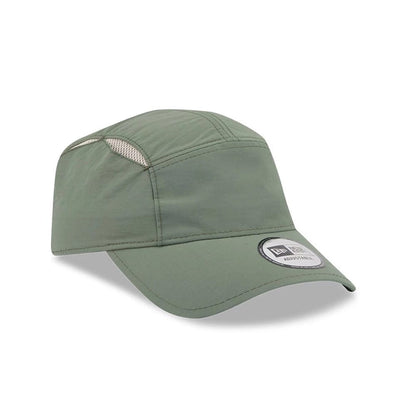 Pictured is this New Era Elevated Basics Runner cap in open green. 4