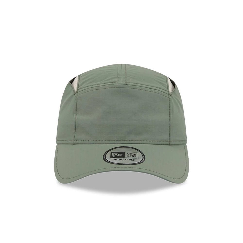 Pictured is this New Era Elevated Basics Runner cap in open green. 3