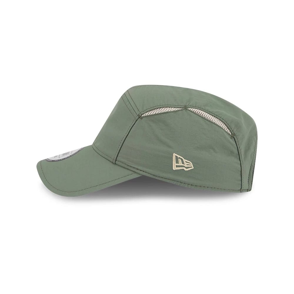 Pictured is this New Era Elevated Basics Runner cap in open green. 6