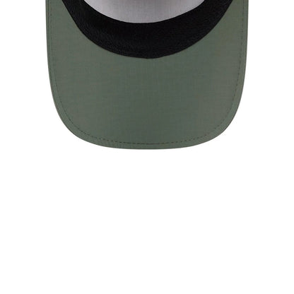 Pictured is this New Era Elevated Basics Runner cap in open green. 2