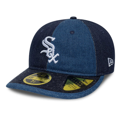 Pictured is this MLB Multipanel Chicago White Sox Retro Crown 59FIFTY Fitted cap in navy. 1