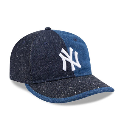 Pictured is this MLB Multipanel New York Yankees Retro Crown 59FIFTY Fitted cap in navy. 3