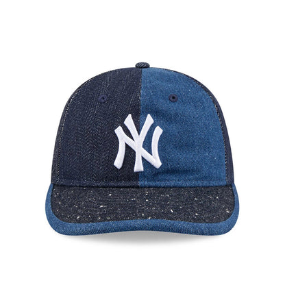 Pictured is this MLB Multipanel New York Yankees Retro Crown 59FIFTY Fitted cap in navy. 2