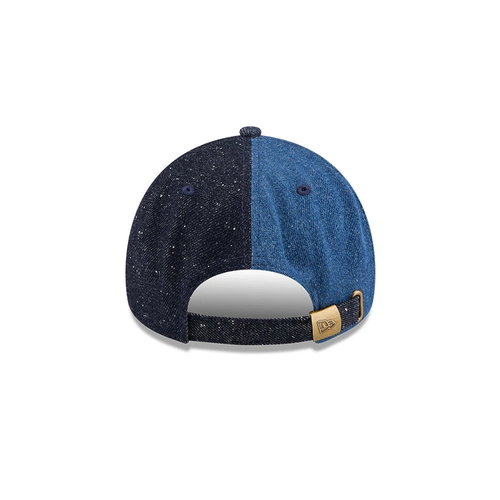 Pictured is this MLB Multipanel Atlanta Braves 9FORTY A-Frame Unstructured cap in navy. 6
